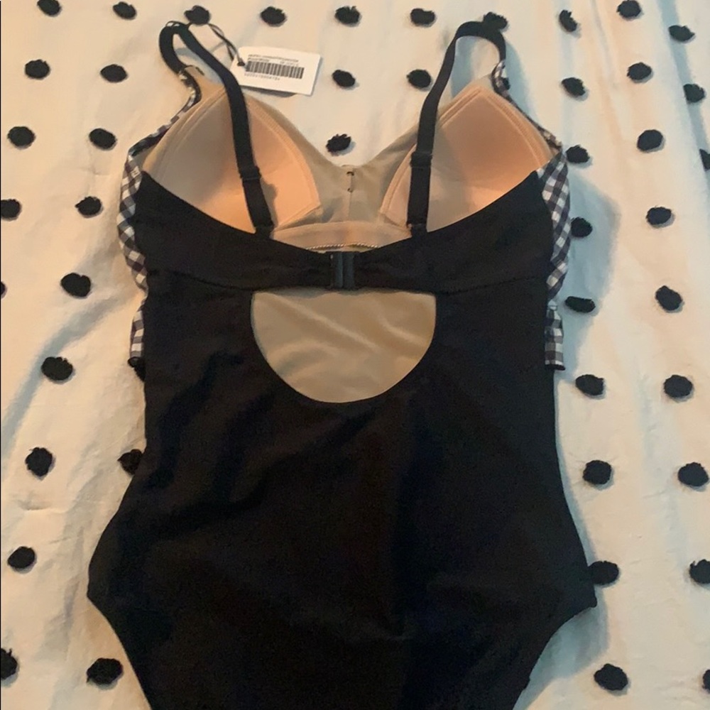 Pour Moi Checkers Frill Control Suit - Picture 2 of 2